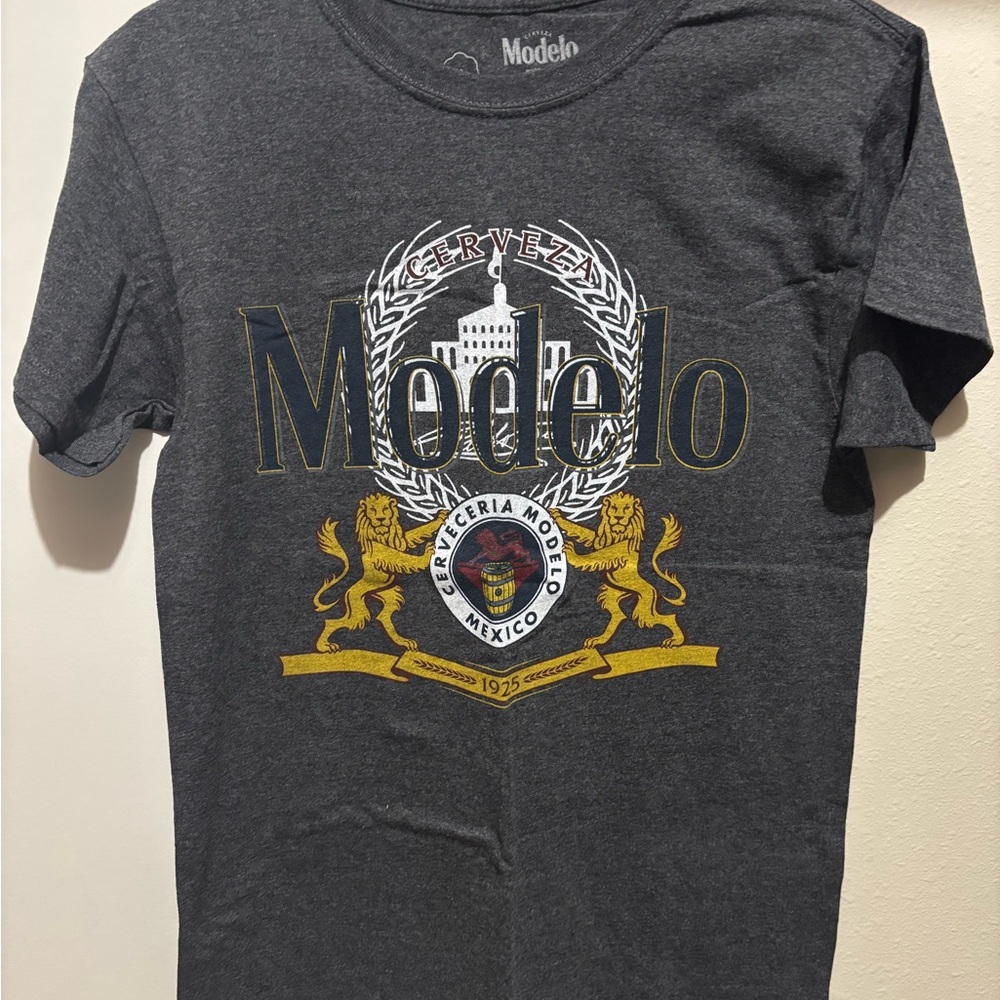 Modelo Gray Graphic T-Shirt